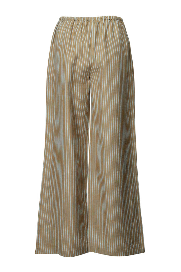 Staud Mateo Porto Stripe Linen Pant - view 2
