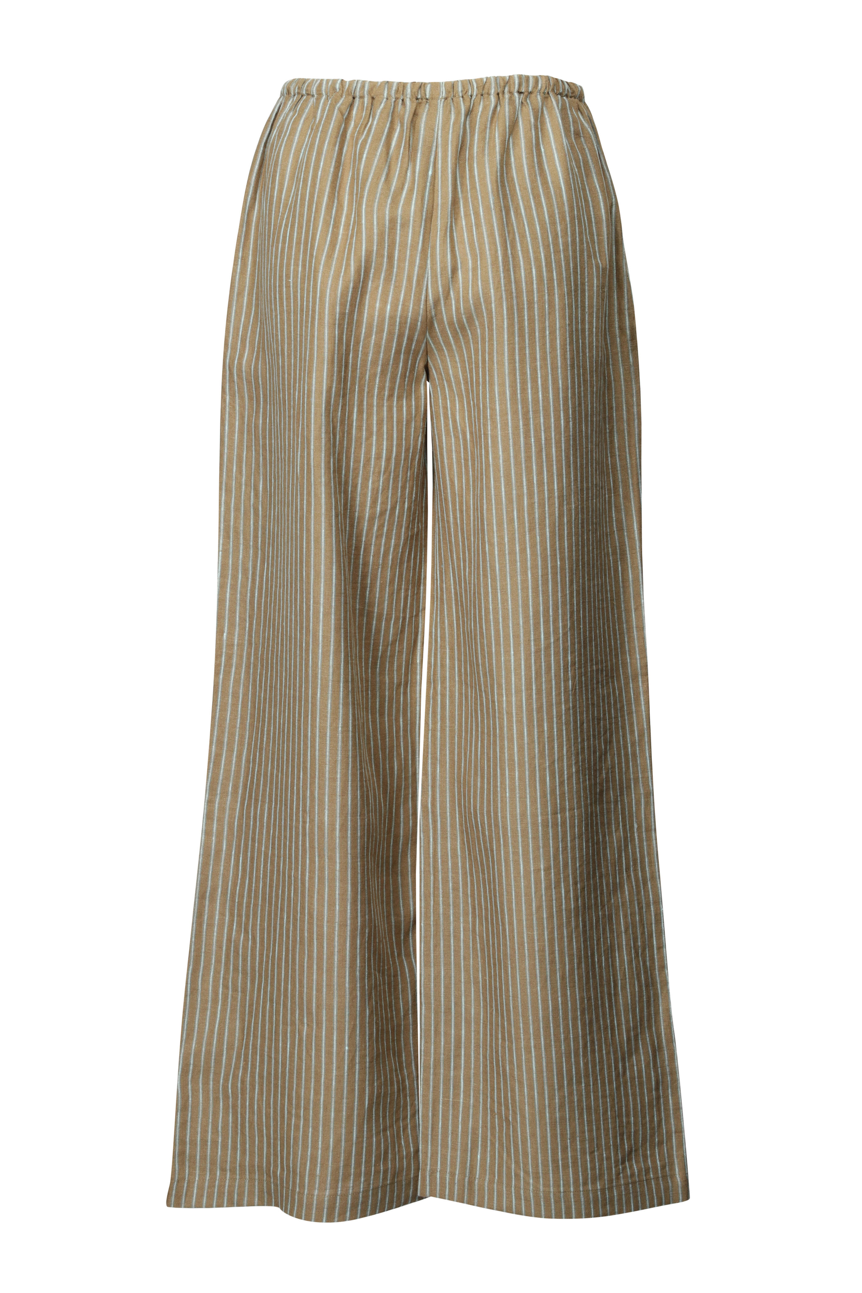 Staud - Mateo Porto Stripe Linen Pant