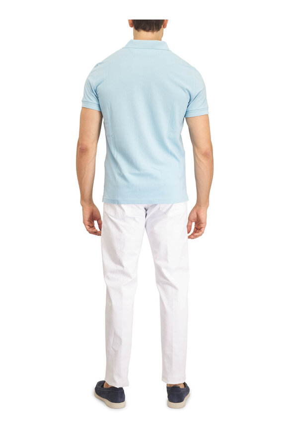Marco Pescarolo White Stretch Cotton Five Pocket Pant - view 4