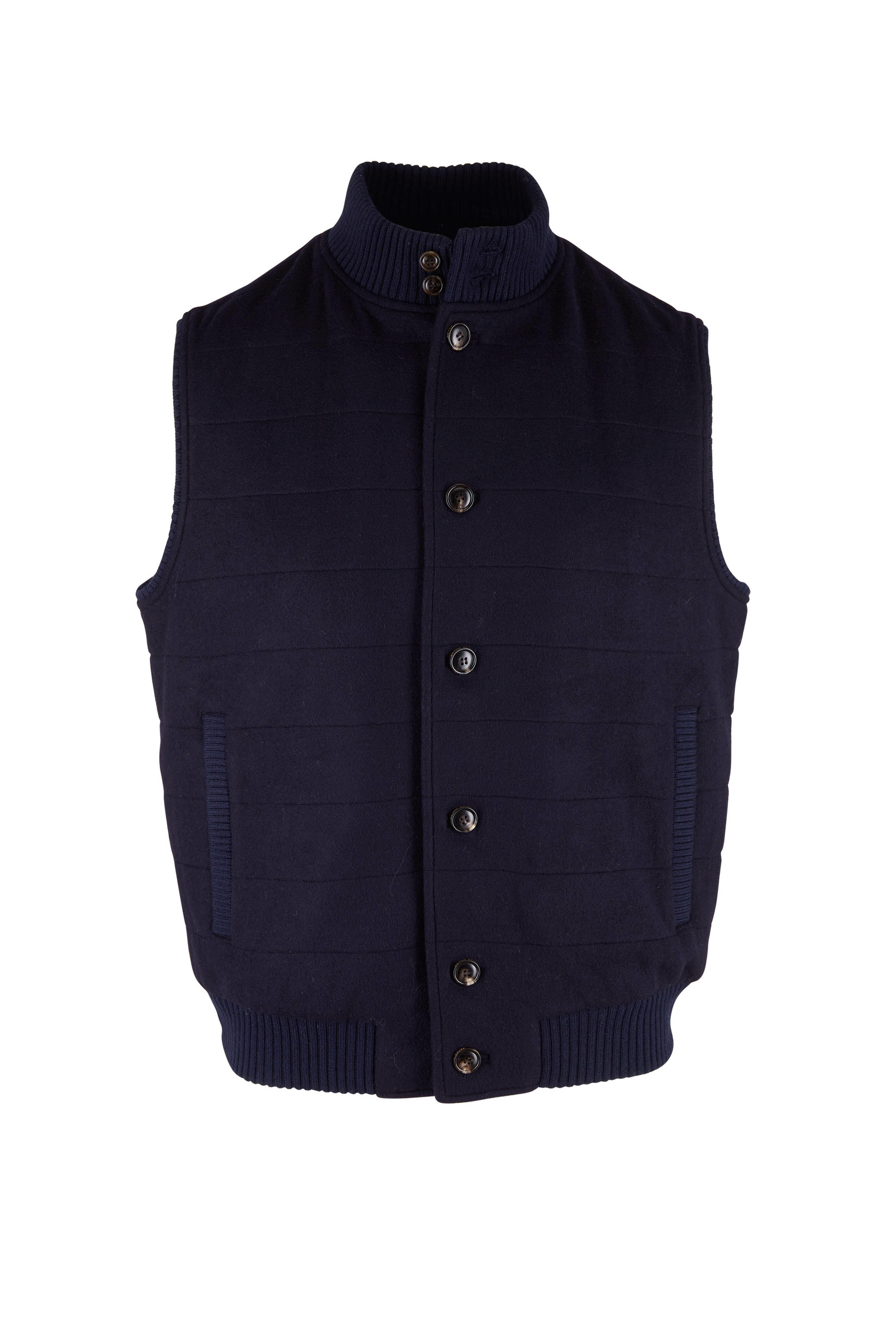 Peter Millar - Crown Flex-Fleece Navy Vest | Mitchell Stores