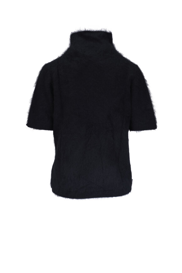 Lisa Yang - Madelene Black Brushed Cashmere Sweater