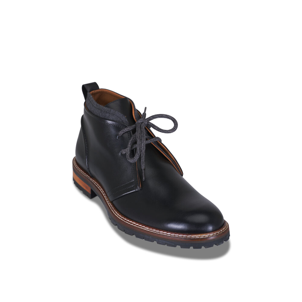 【PORTERNA】Rudd Race-Up Boots Men's Woven Boots | DERRICK in Woven Brown | Polar Fox Men's