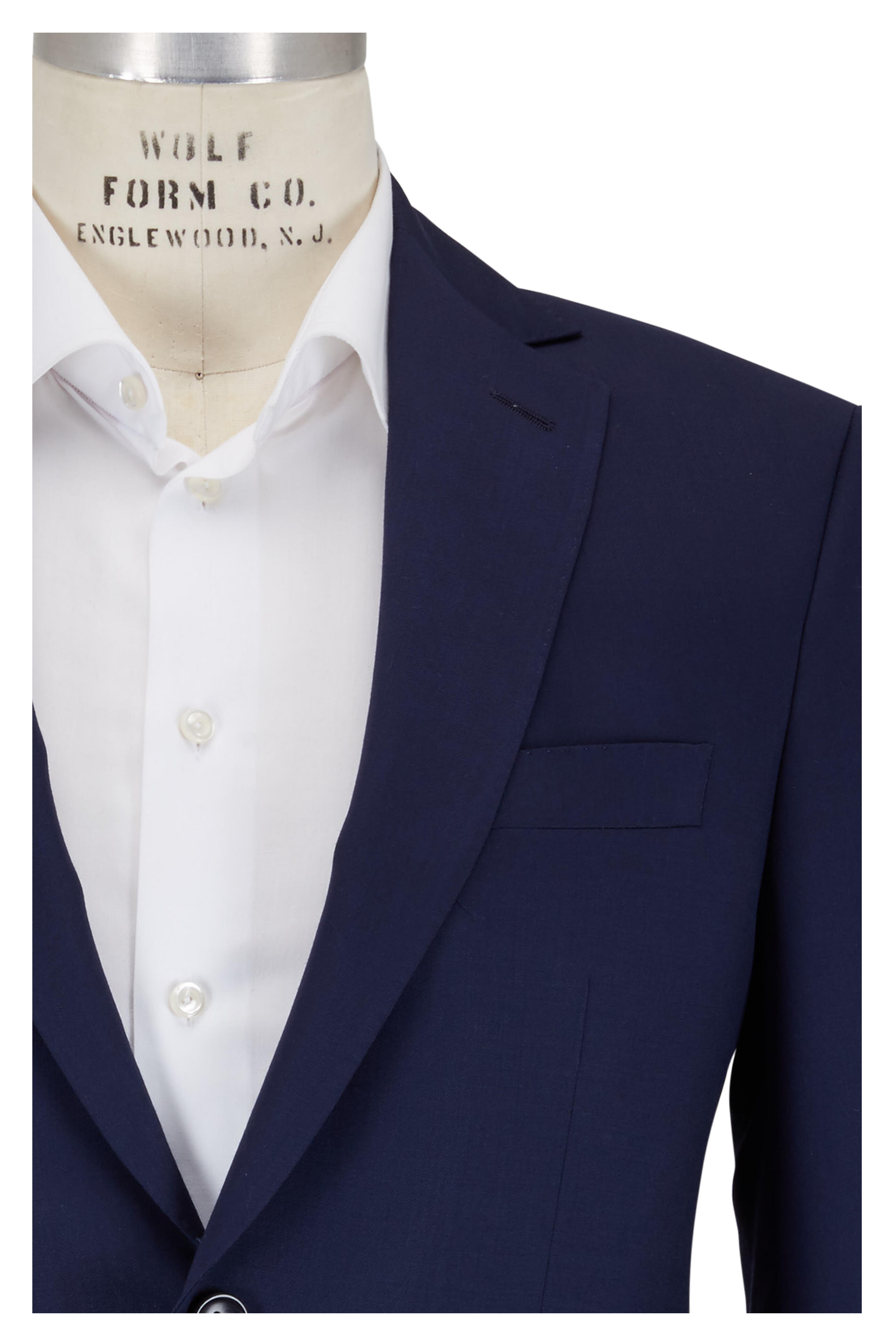 Coppley - Navy Blue Wool Suit | Mitchell Stores