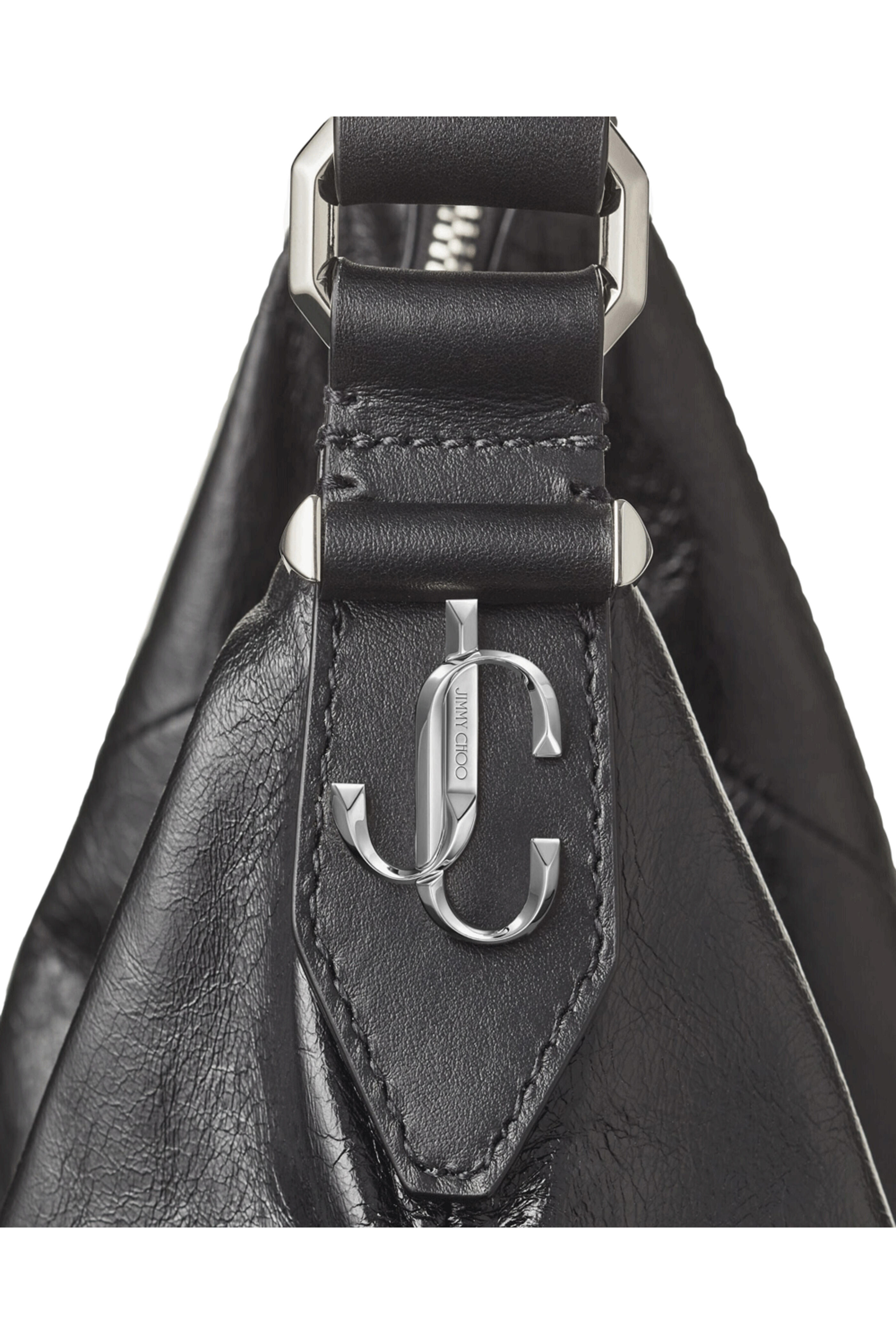 Jimmy Choo - Ana Hobo Bag in Black