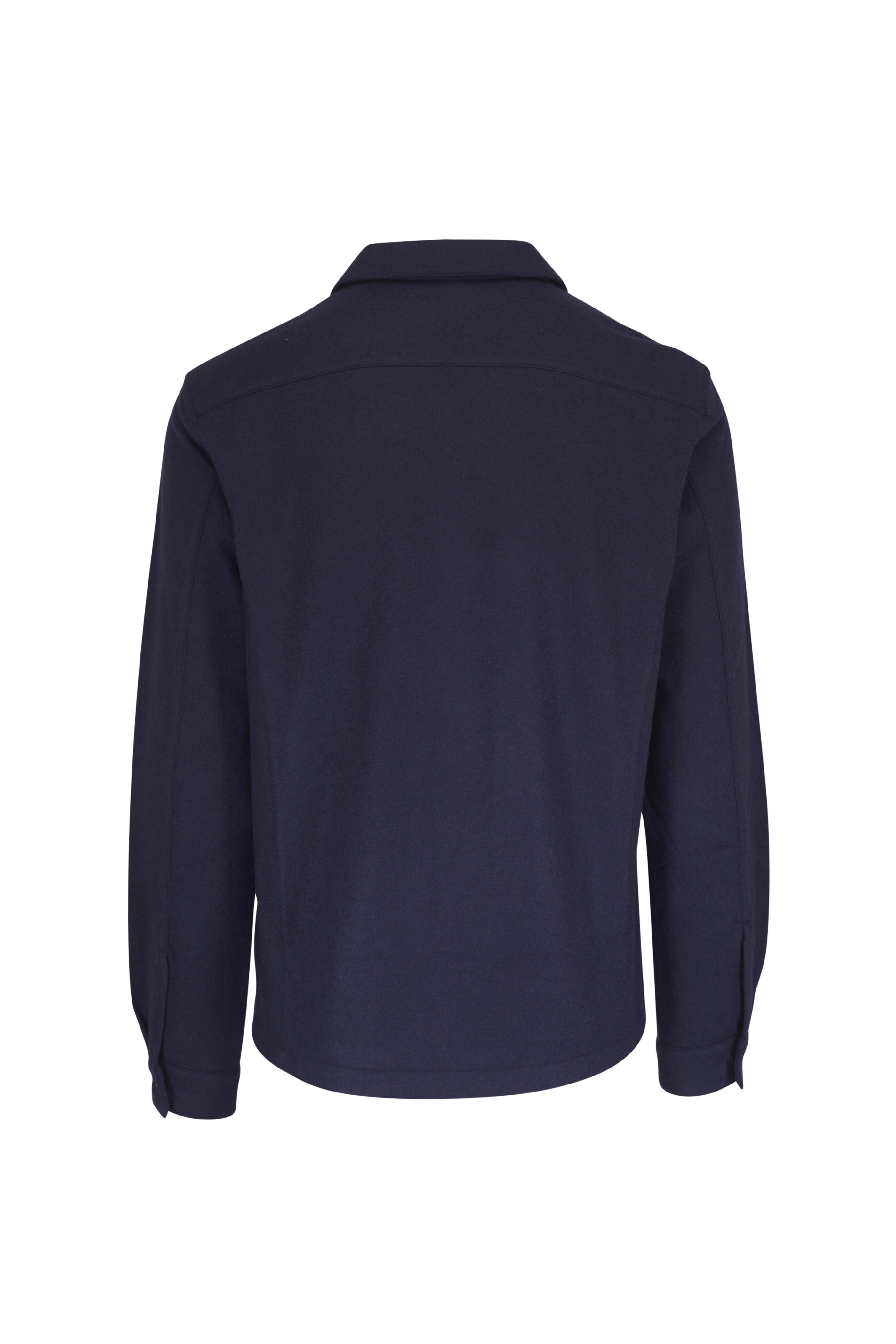 Tom Ford - Navy Cashmere Overshirt - view 3