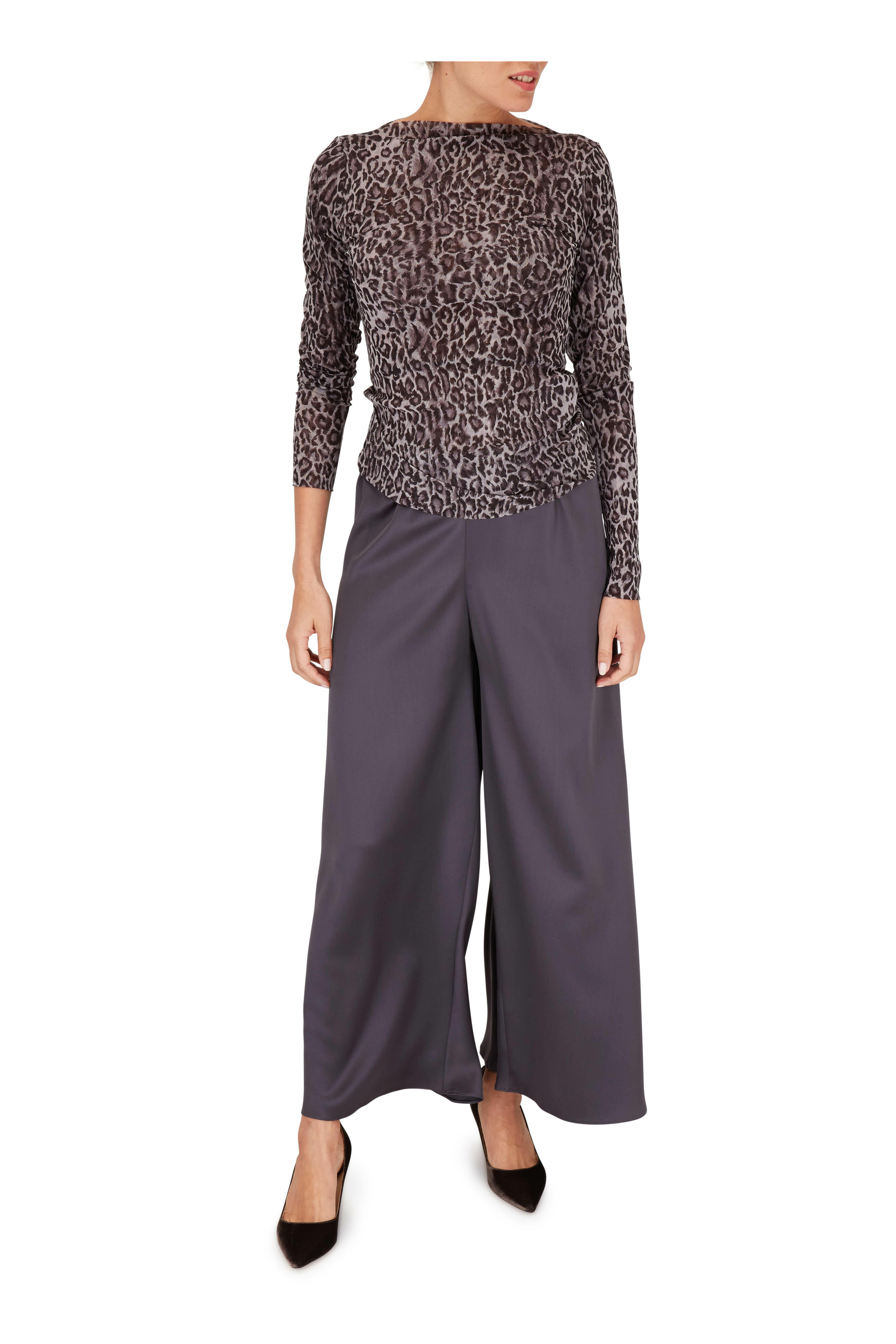 Jimmy Choo - Romy Dusk Velvet Lizard Print Pump, 60MM