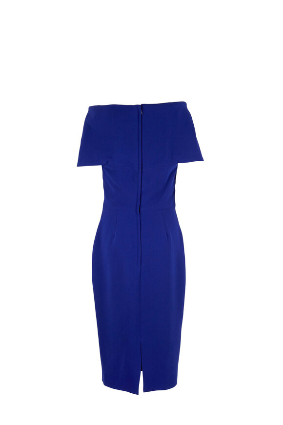 Catherine Regehr - Eva Royal Blue Off-The-Shoulder Dress