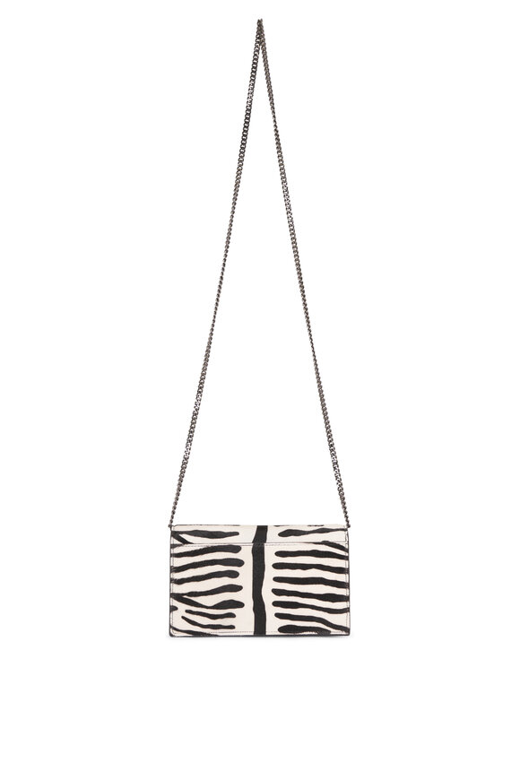 Akris Small Anouk Animal Stripe Envelope Clutch - view 3