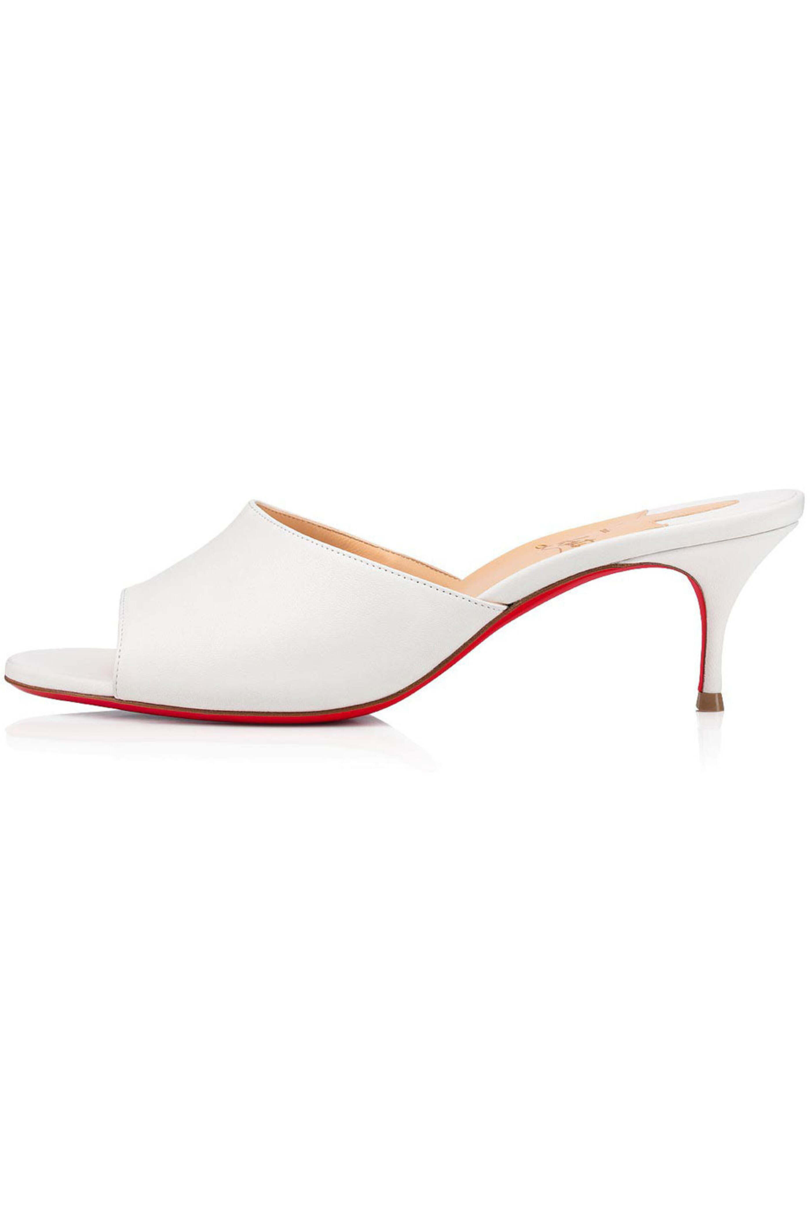 Christian Louboutin - East Mule in White