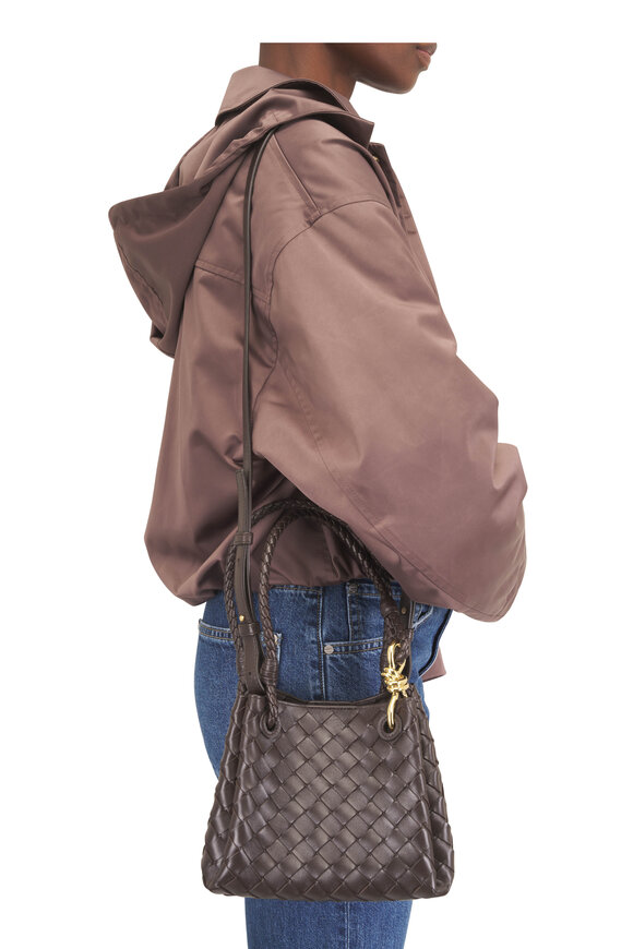 Bottega Veneta Small Parachute Fondant Intrecciato Leather Bag - view 2