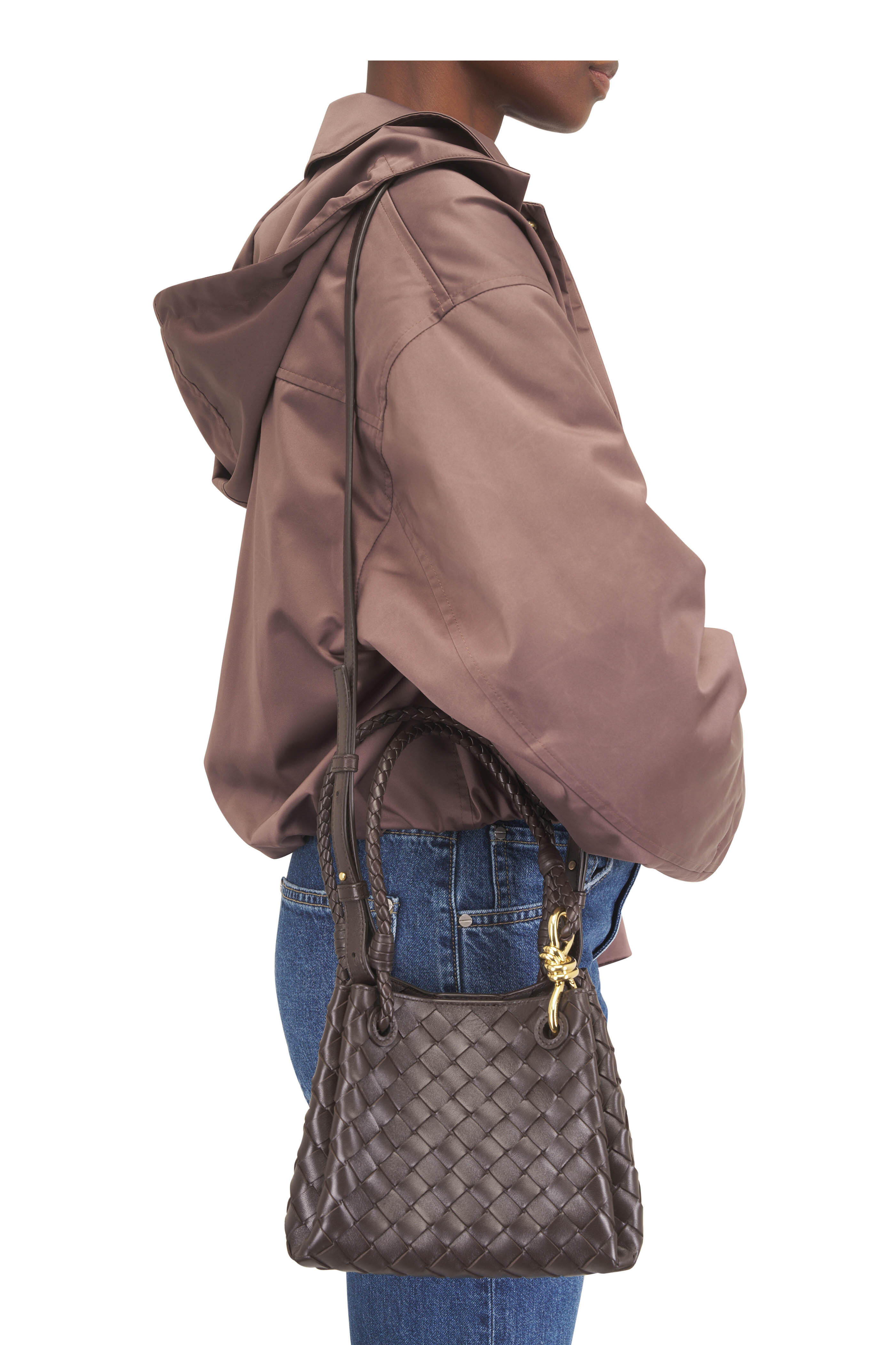 Bottega Veneta - Small Parachute Fondant Intrecciato Leather Bag - view 2