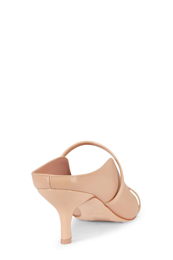 Malone Souliers Maureen Buff Leather Double Strap Pump, 45mm - view 3