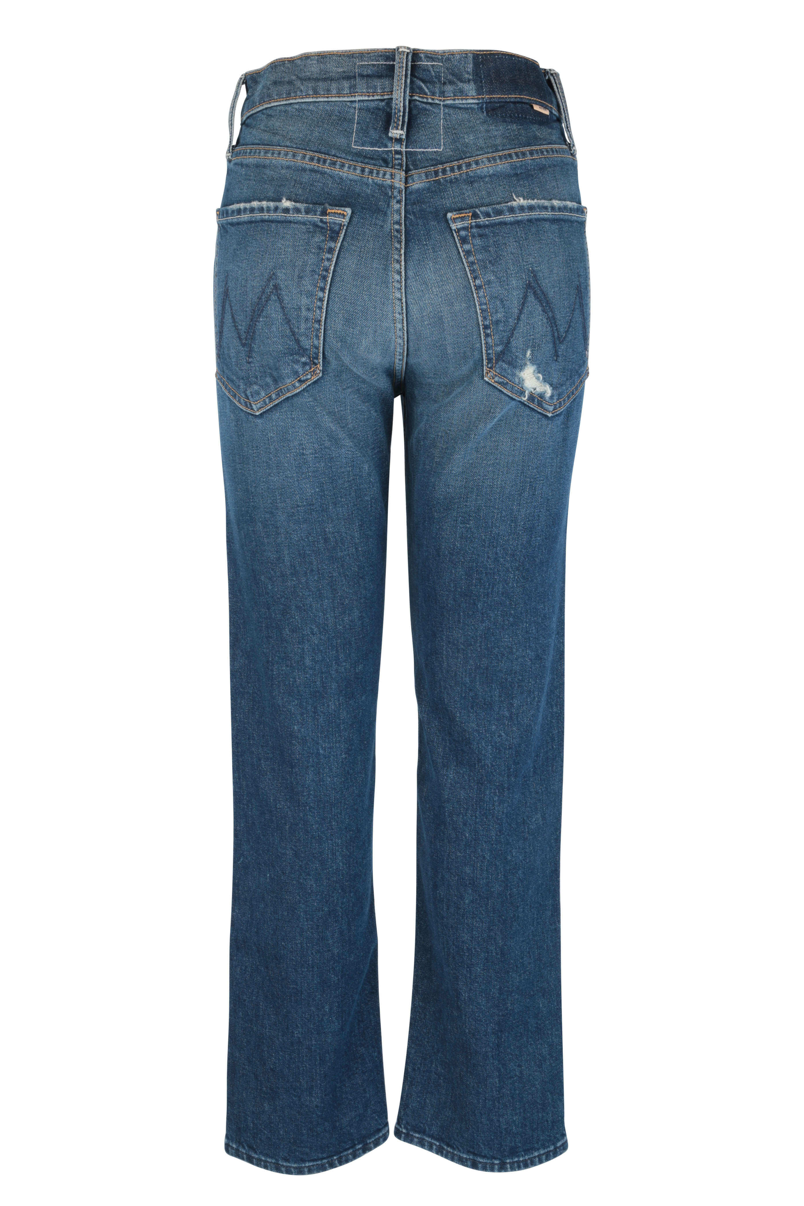 Mother - The Tomcat Dark Blue Ankle Jean | Mitchell Stores