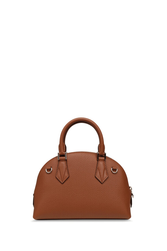 Moreau Paris Small Reina Saddle Halfmoon Top Handle Bag - view 4