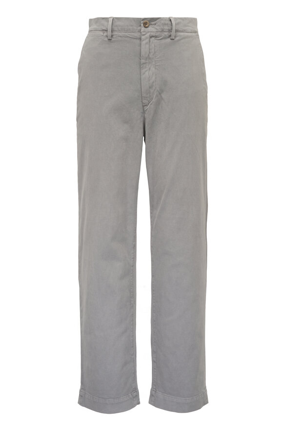 AG Archie Gray Sueded Sateen Straight Chino
