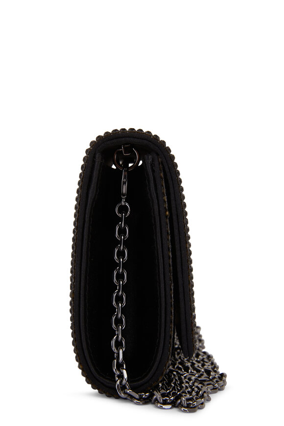 Judith Leiber Couture - Fizzy Jet Bead Chain Clutch