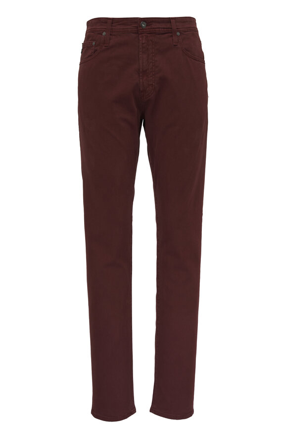 AG Tellis Sulfur Amore Vino Modern Slim Twill Pant