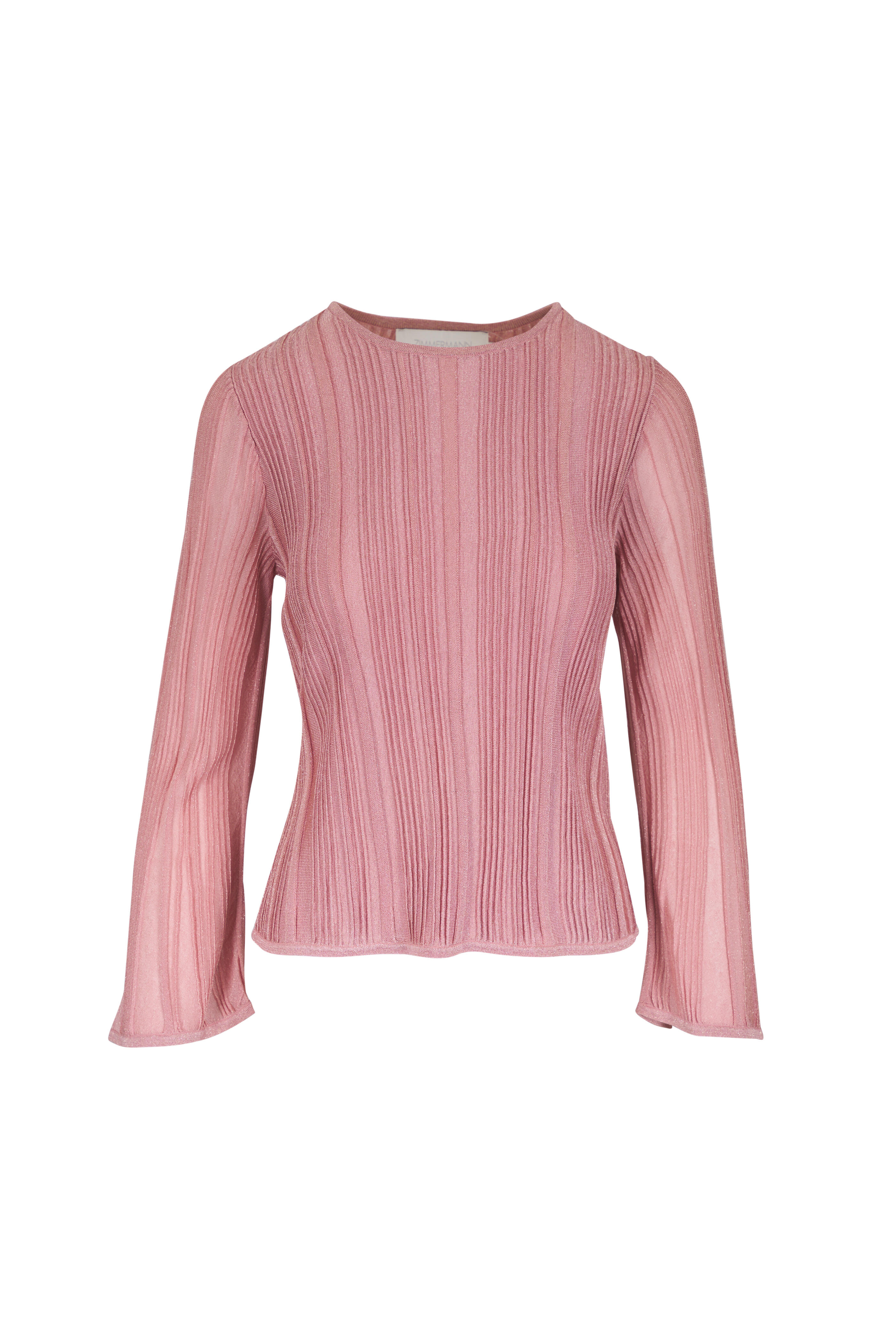 Zimmermann - Lucky Metallic Pink Top