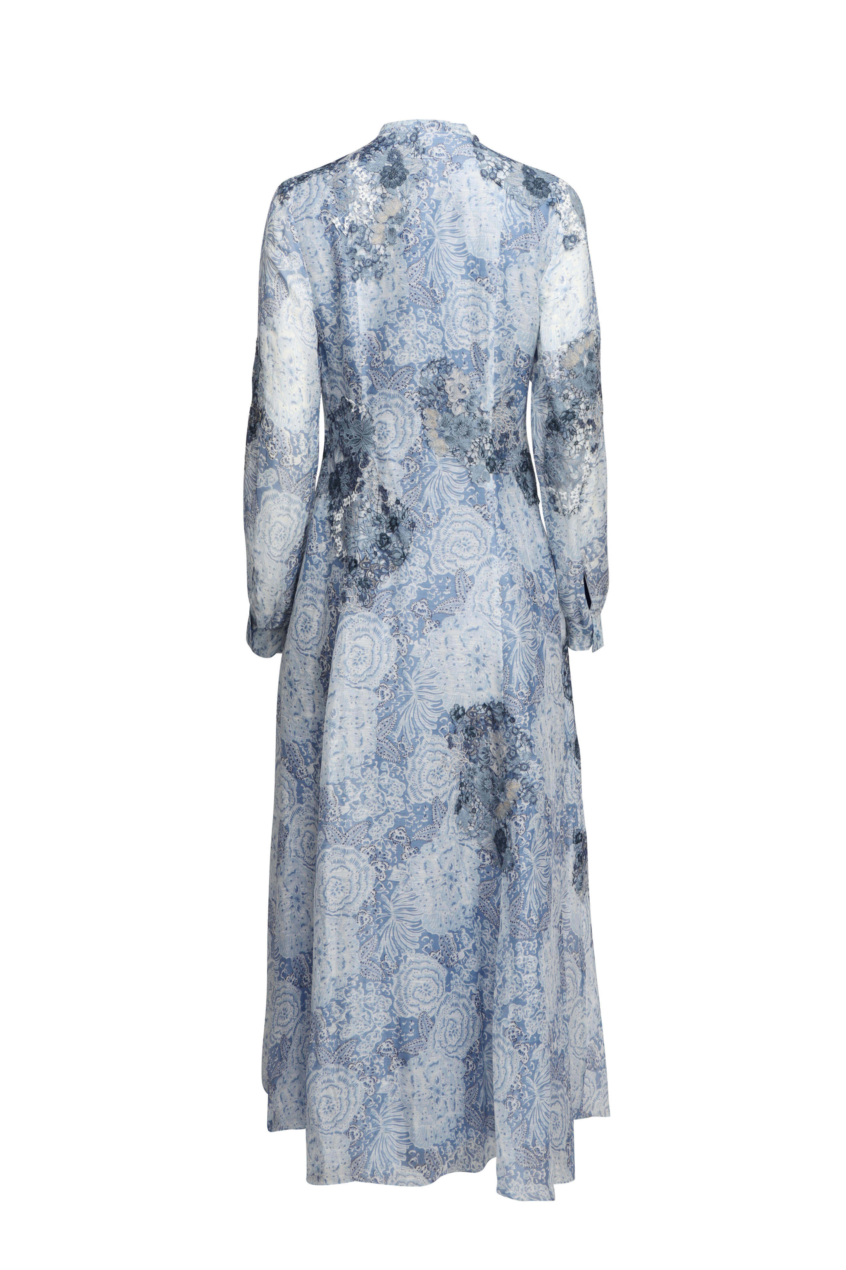 Ralph Lauren - Hannes Blue Printed Maxi Dress