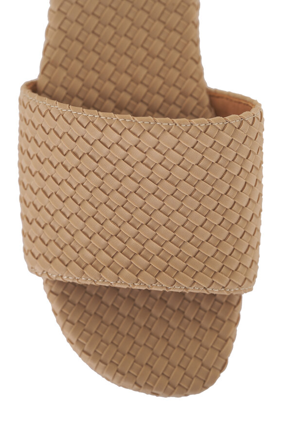 Naghedi St. Barths Camel Handwoven Slide - view 4
