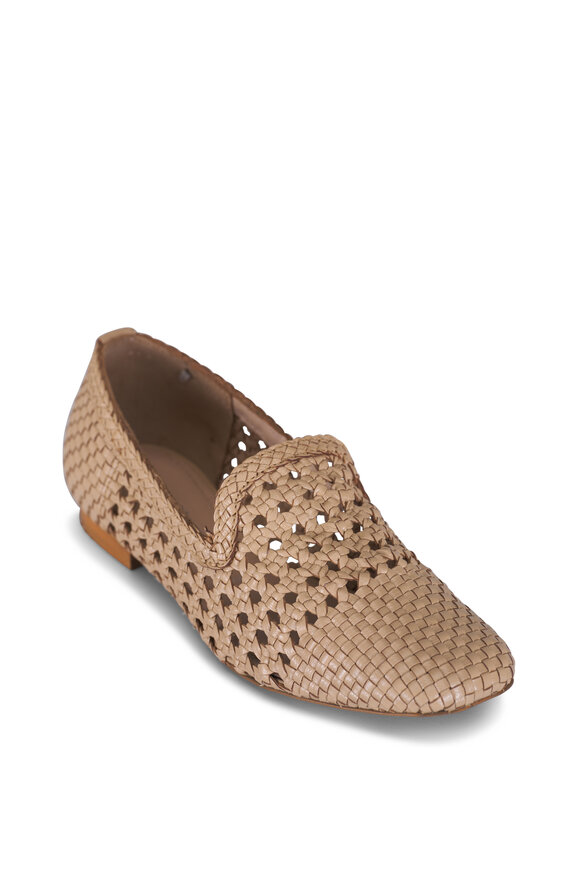 Ron White Carmen Dune Woven Leather Loafer