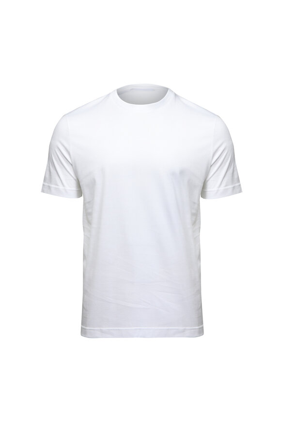 KNT - Grey Cotton Short Sleeve T-Shirt | Mitchell Stores