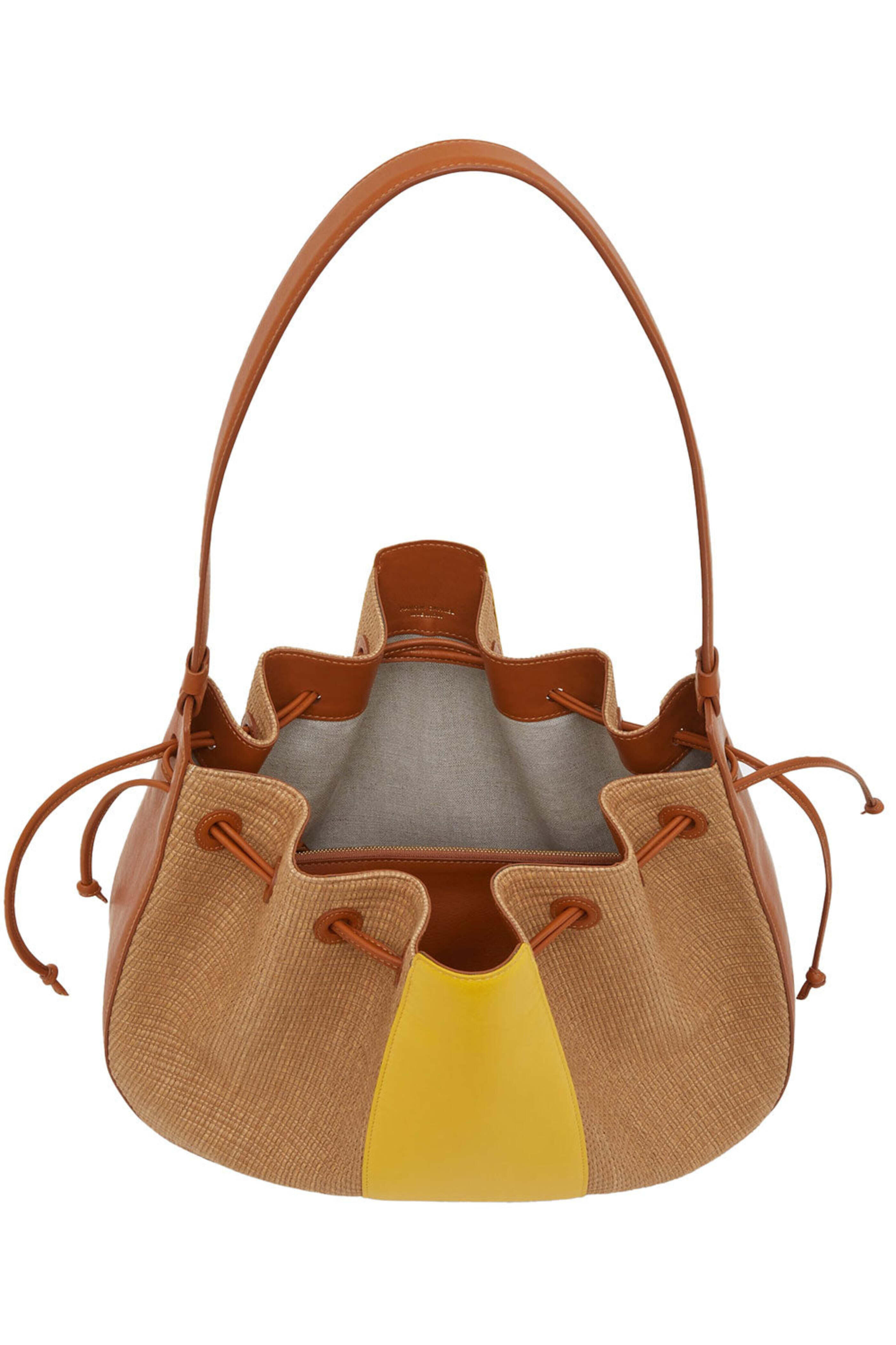 Mansur Gavriel - Raffia Large Lilium Bag in Sunrise