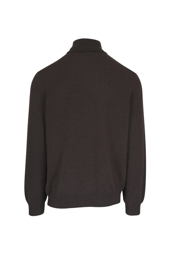 Loro Piana Parksville Pebble Cashmere Turtleneck Sweater - view 2