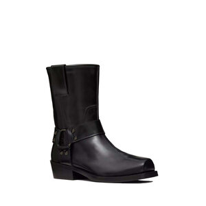 VALENTINO ブラック ヒール Valentino Garavani Heritage Ankle Boots in Calfskin 90MM