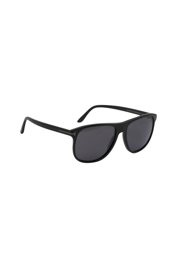 Tom Ford Eyewear - Beatrix Shiny Black Mirror Sungless