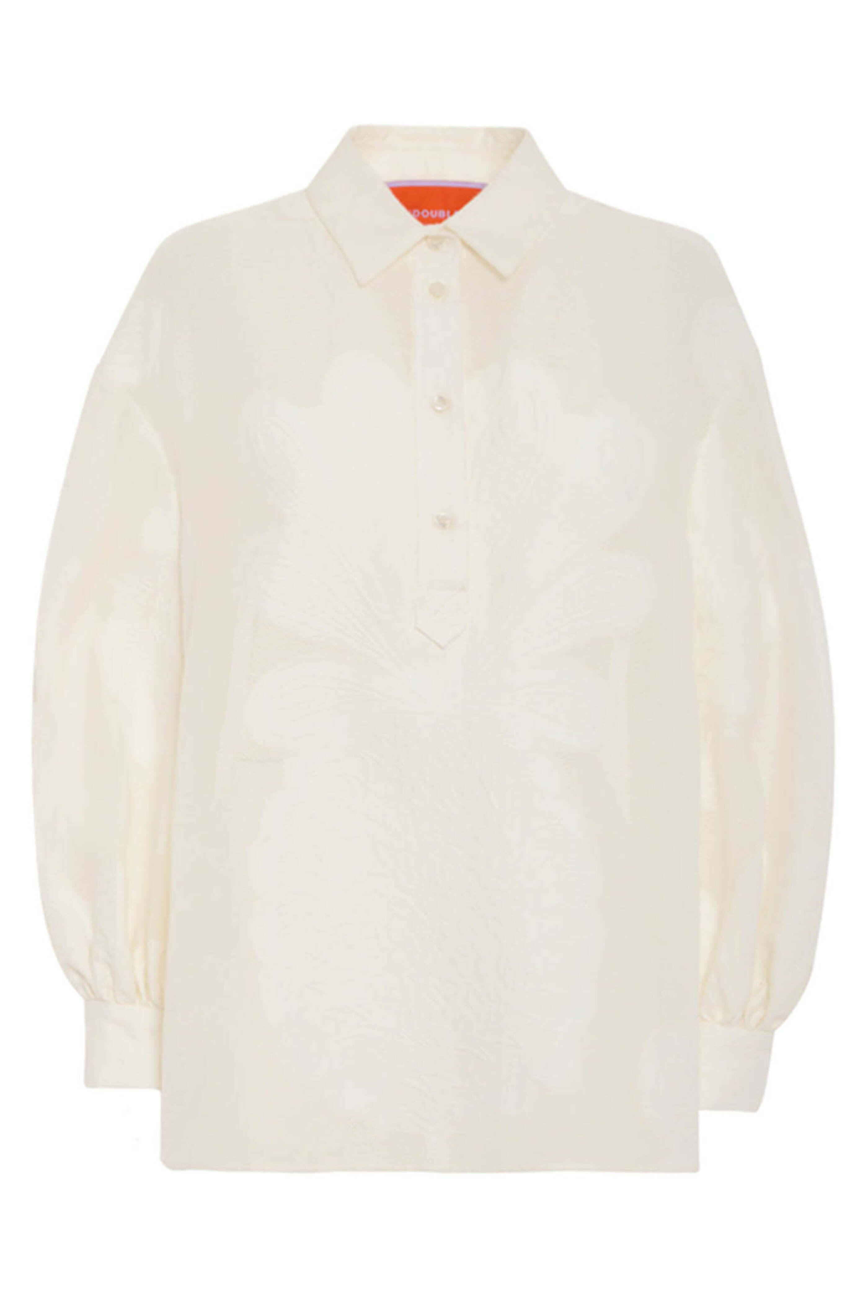 La DoubleJ - Pineapple Lace Poet Shirt