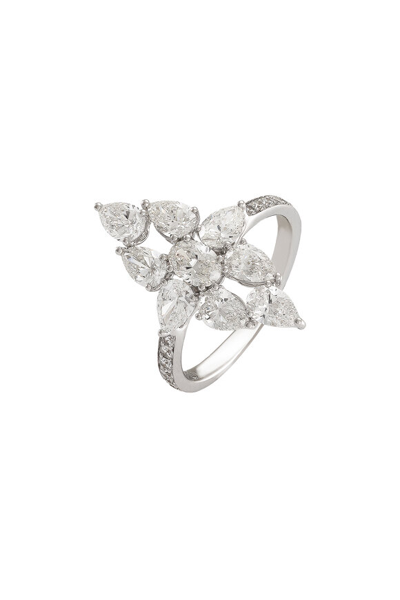 Etho Maria - Marquise Shaped Diamond Ring 