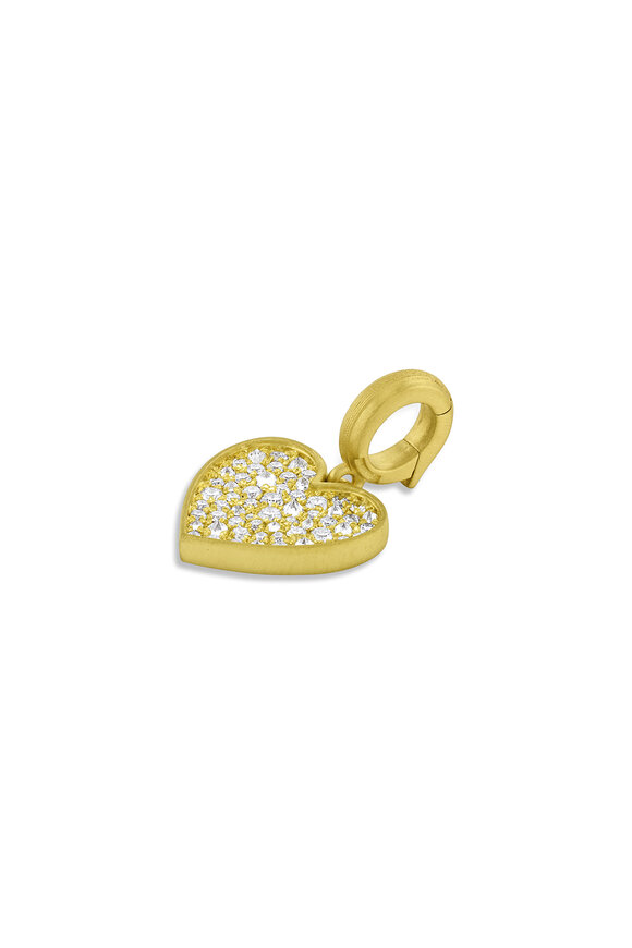 Leigh Maxwell - Small Heart Diamond Pendant