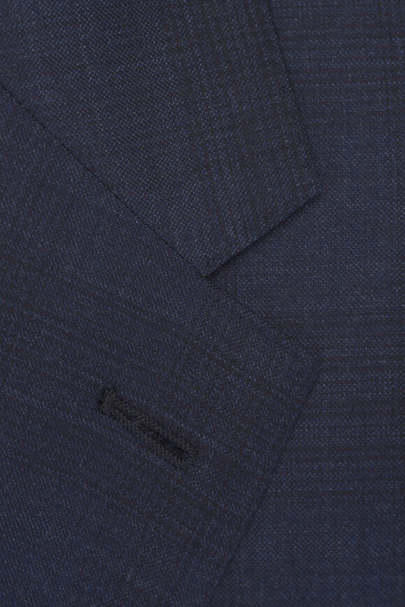 Zegna - Trofeo Microstripe Navy Wool Suit