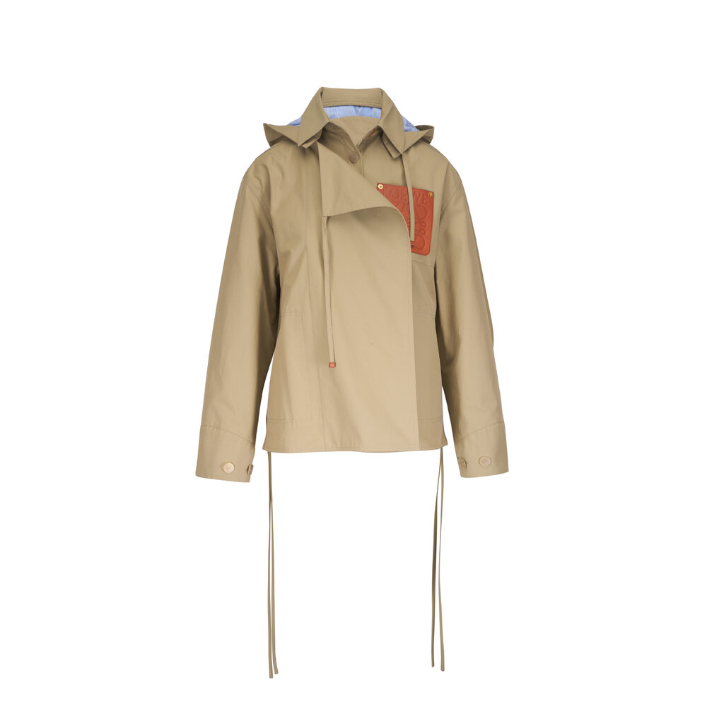 アウターその他 LOEWE Parka Anagram Beige SchaferandweinerShops KR - wide-leg loewe shearling lined