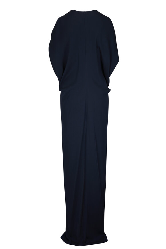 Zero + Maria Cornejo - Long Miu Ink Jet Eco Drape Maxi Dress