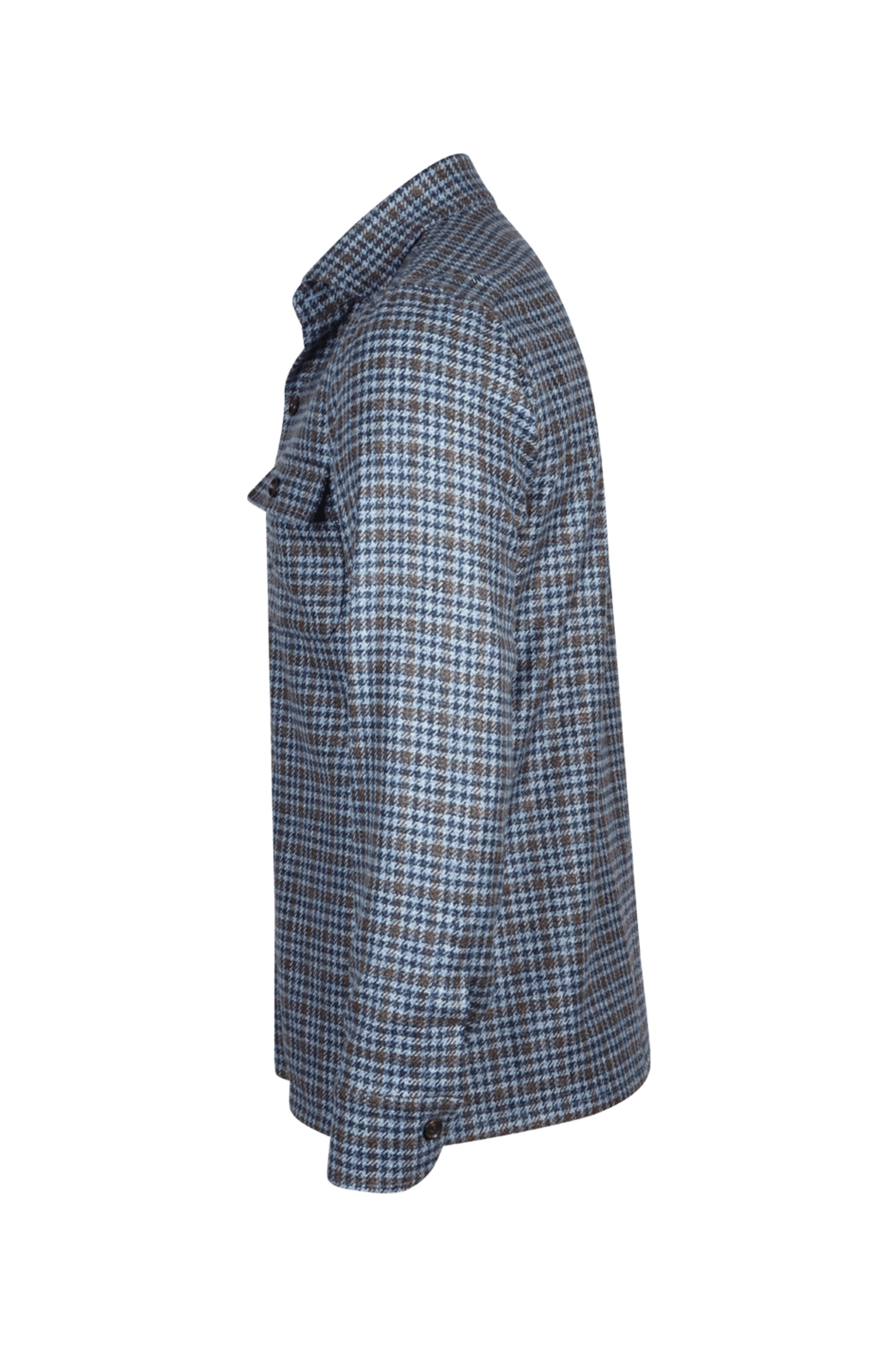 Cesare Attolini - Navy Blue Plaid Overshirt
