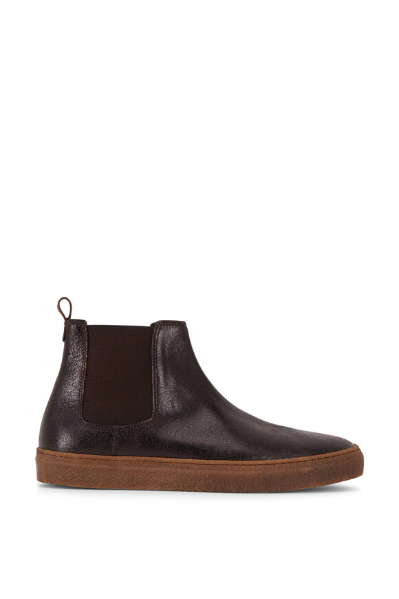 Lowhite - Antique Brown Leather Chelsea Boot