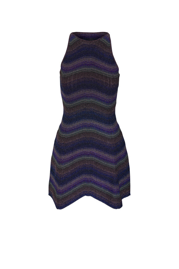 Missoni Dark Multicolor Sleeveless Mini Dress - view 1