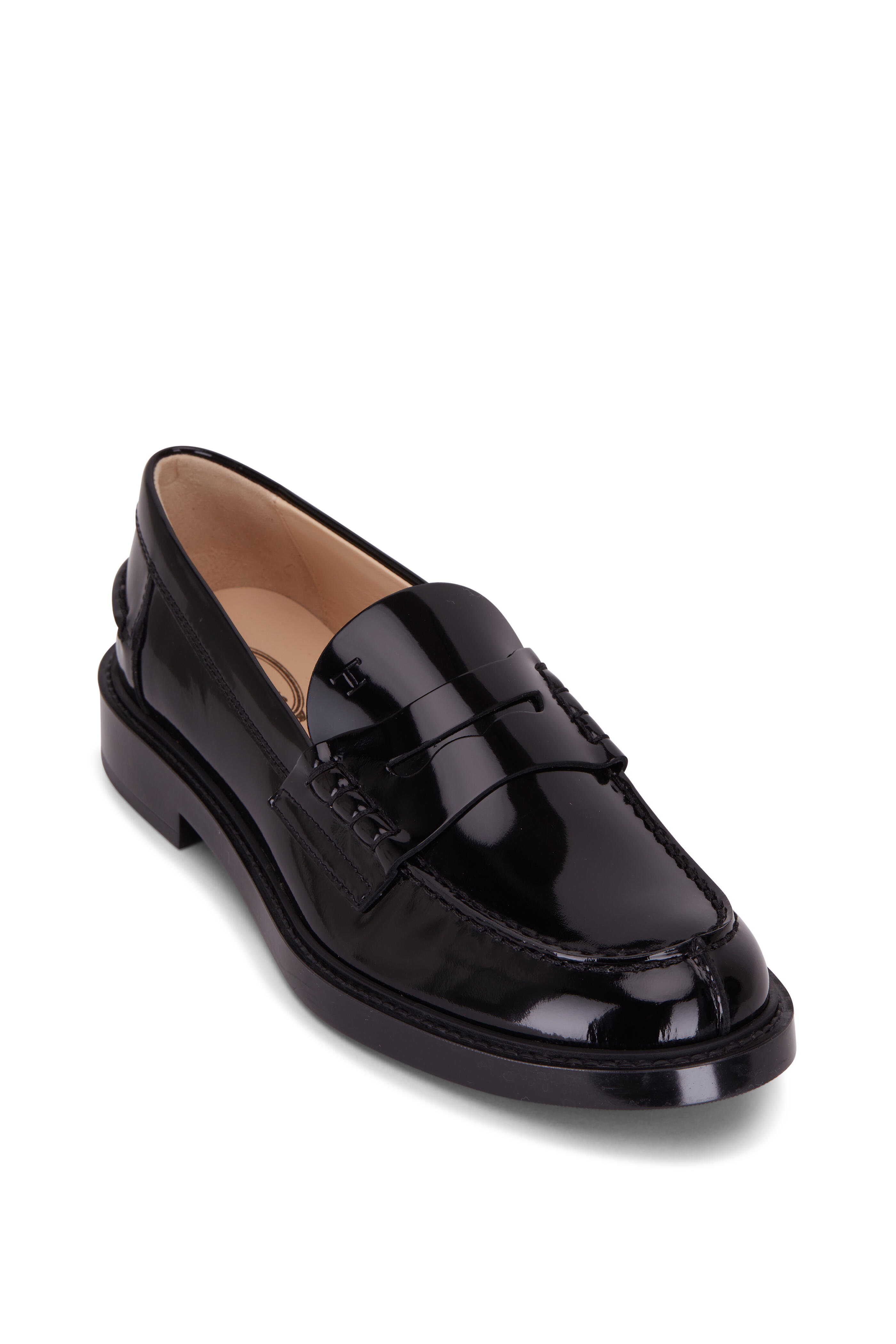 Gomma Basso 59C patent-leather loafers