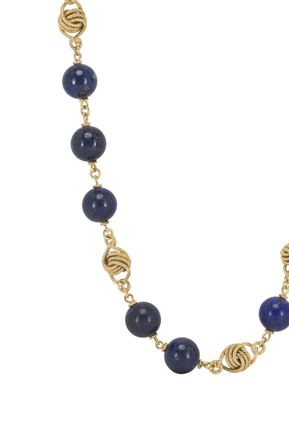 Vintage Collection - Vintage 1960's Lapis Lazul Necklace