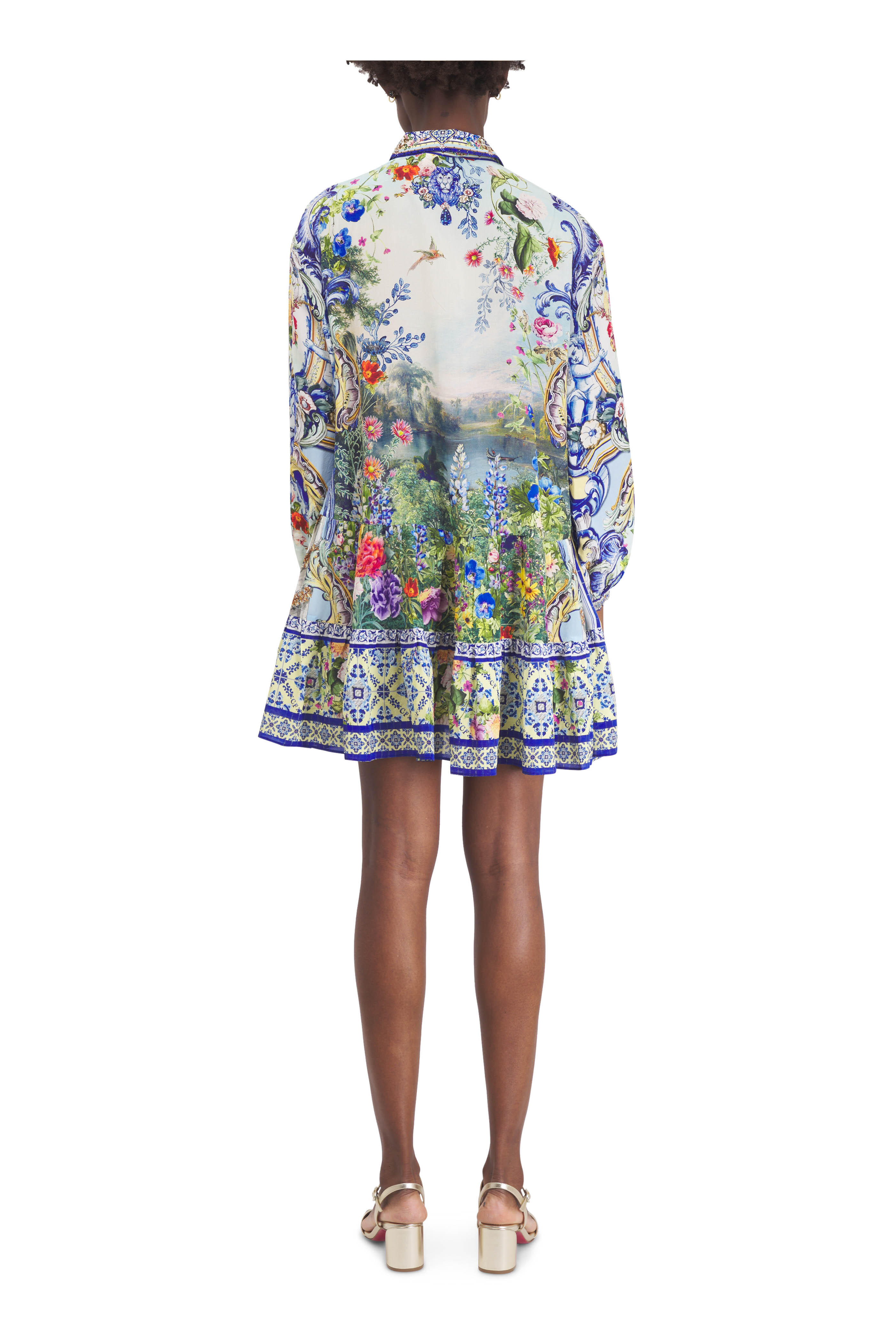 Camilla - Wall To Wall Wonder Tiered Mini Dress