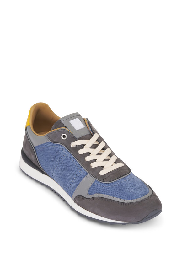 Rubirosa Joan Blue Suede Low Top Sneaker