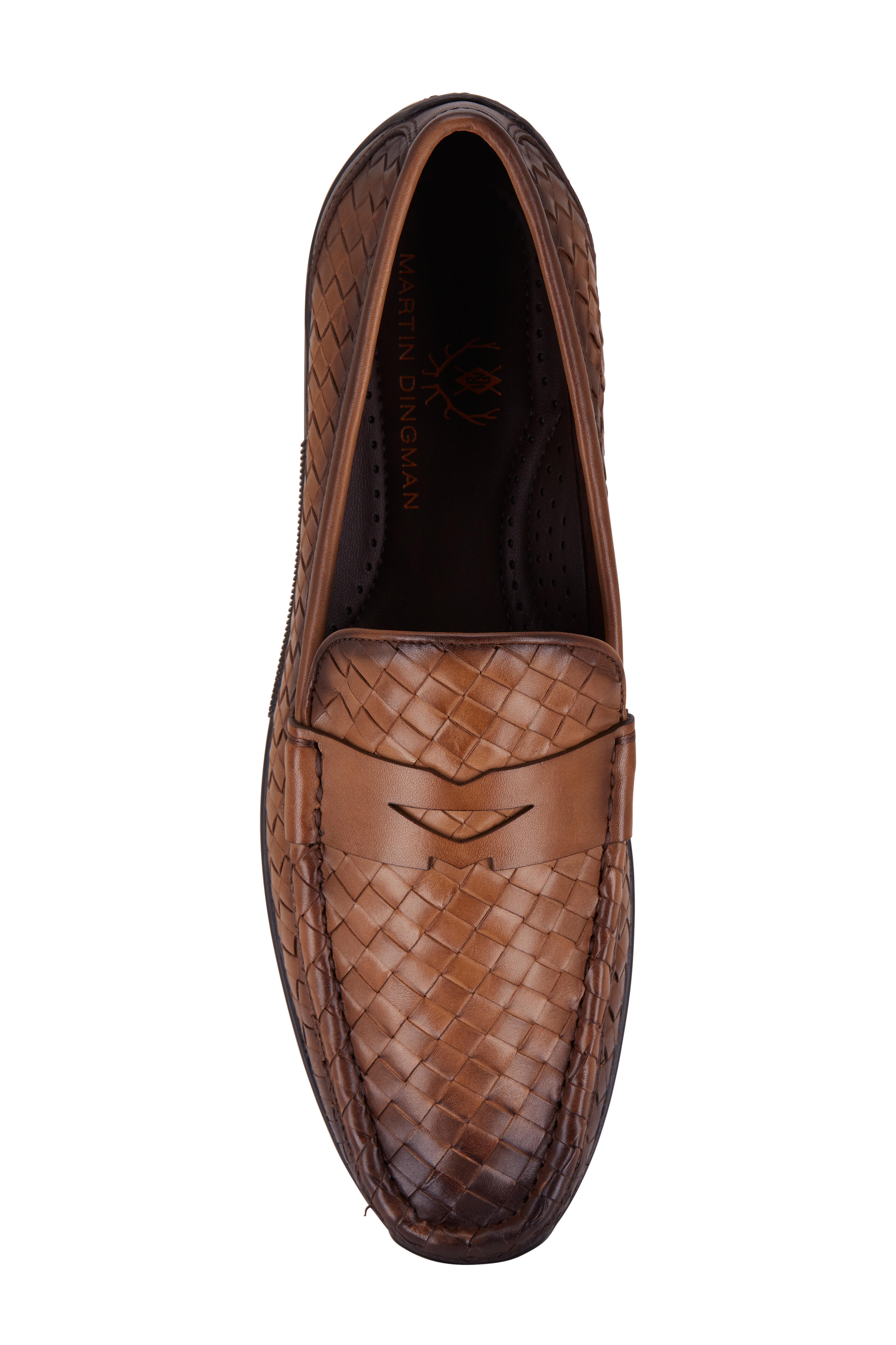 Martin Dingman - Jameson Pecan Penny Loafer | Mitchell Stores