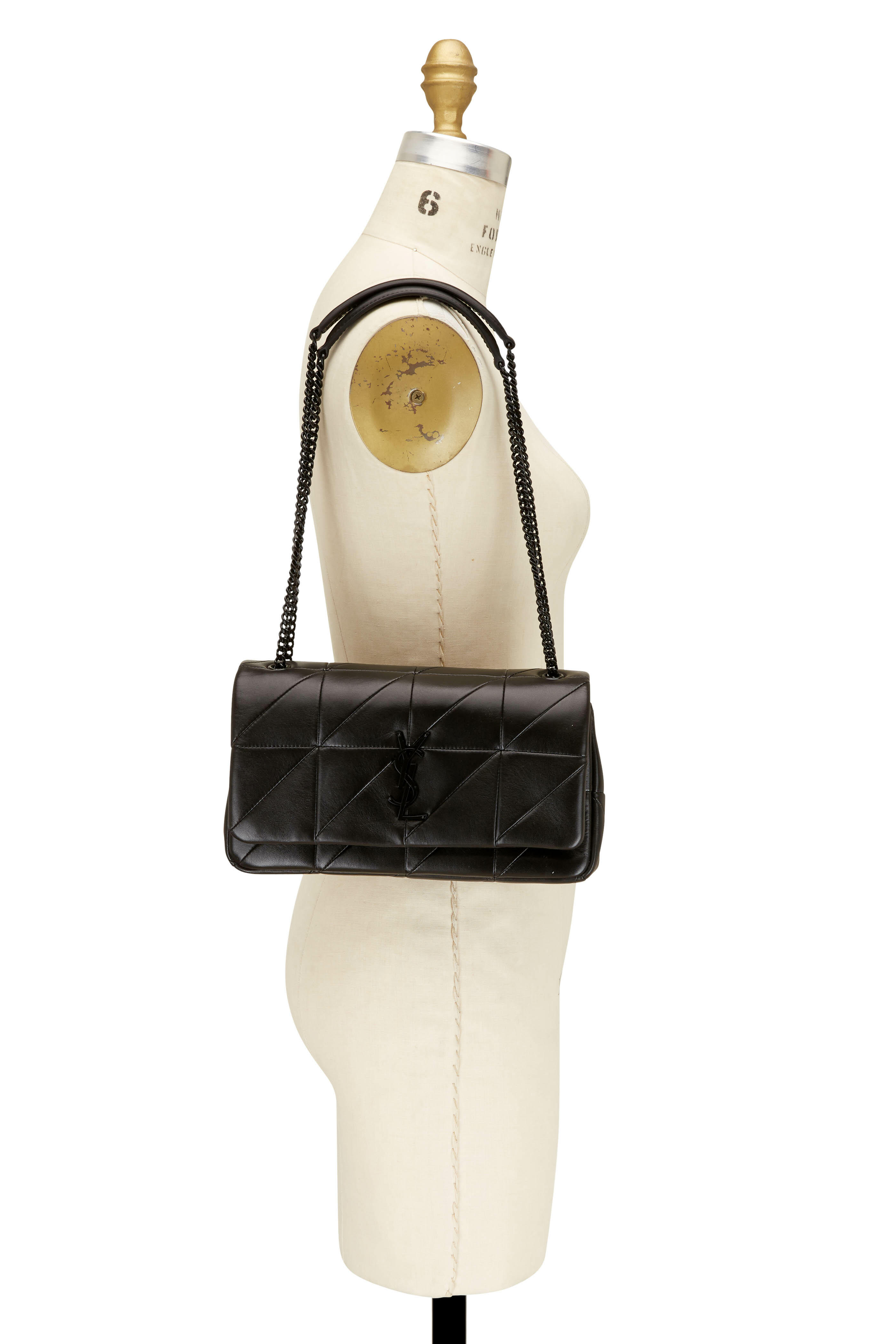 Saint Laurent - Jamie Diamond Quilted Leather Shoulder Bag