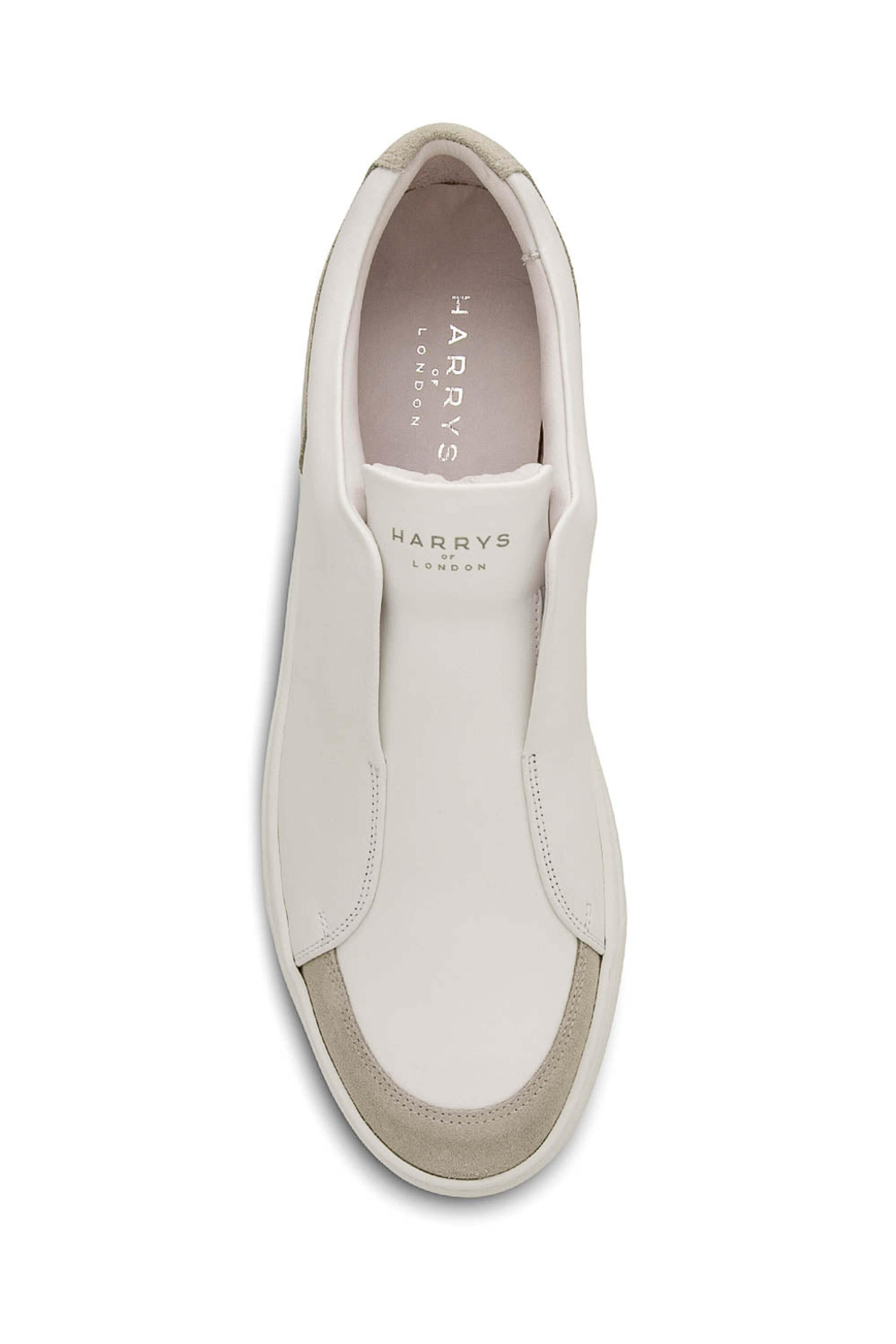 Harrys of London - White Jaunty Sneaker