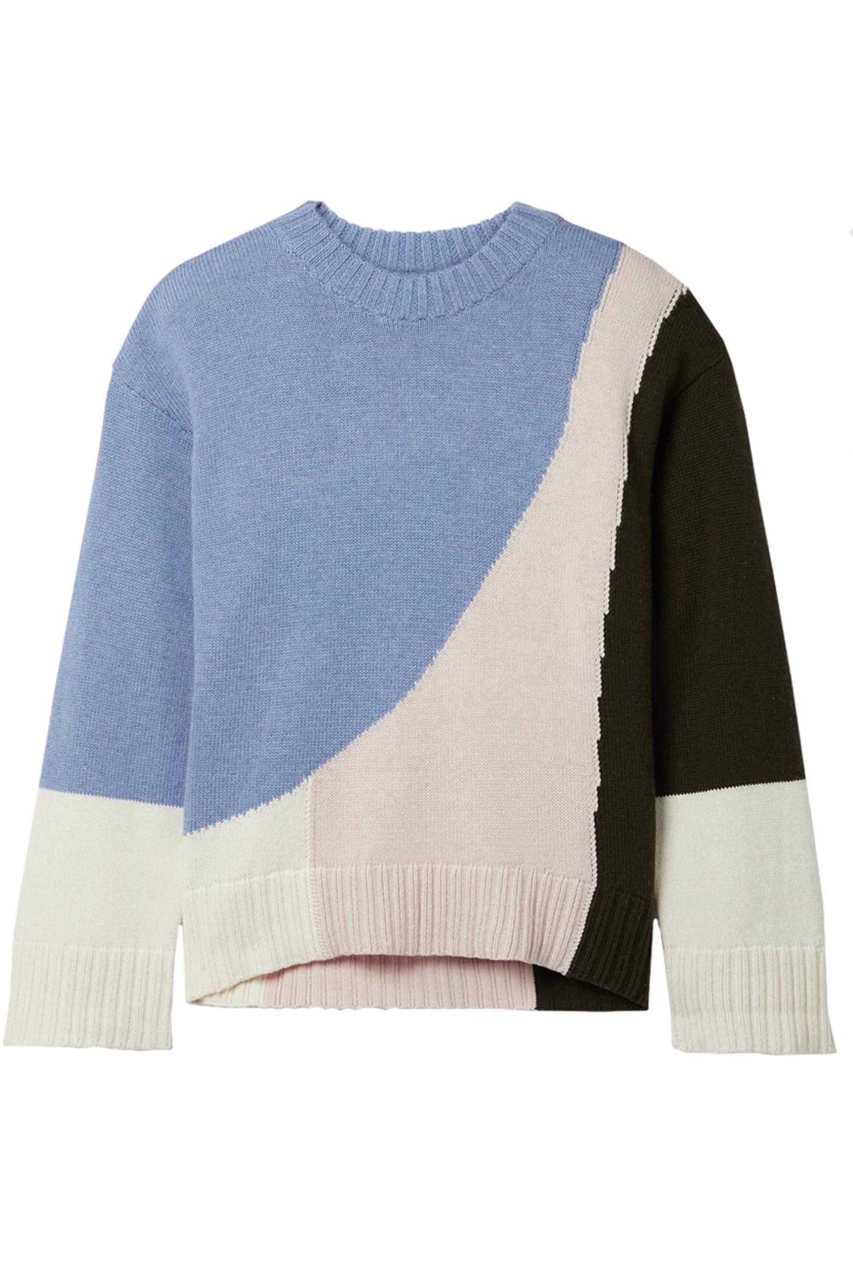 Apiece Apart - Blue Multi Shasta Knit Pullover