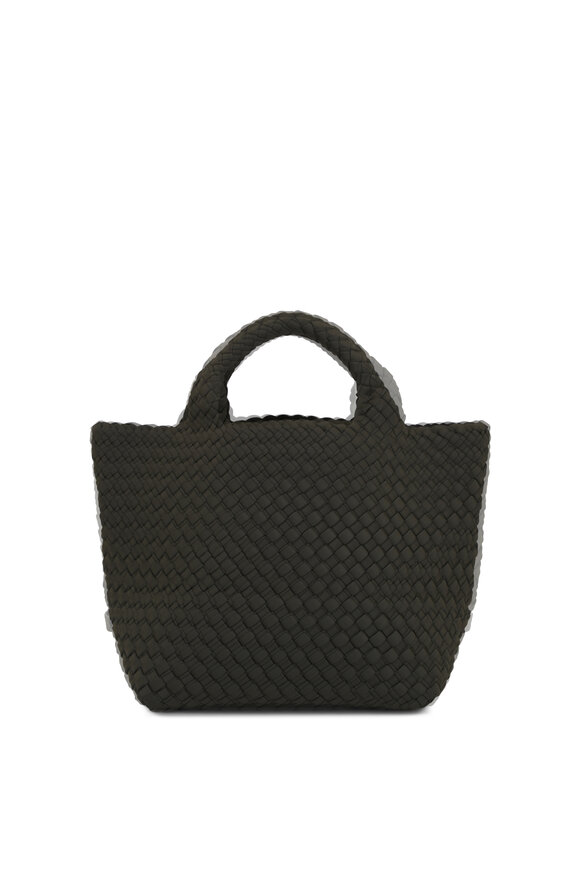 Naghedi - St. Barths Olive Woven Mini Tote 