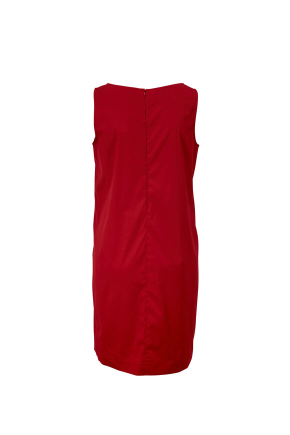 Antonelli - Lilium Red Sleeveless Shift Dress