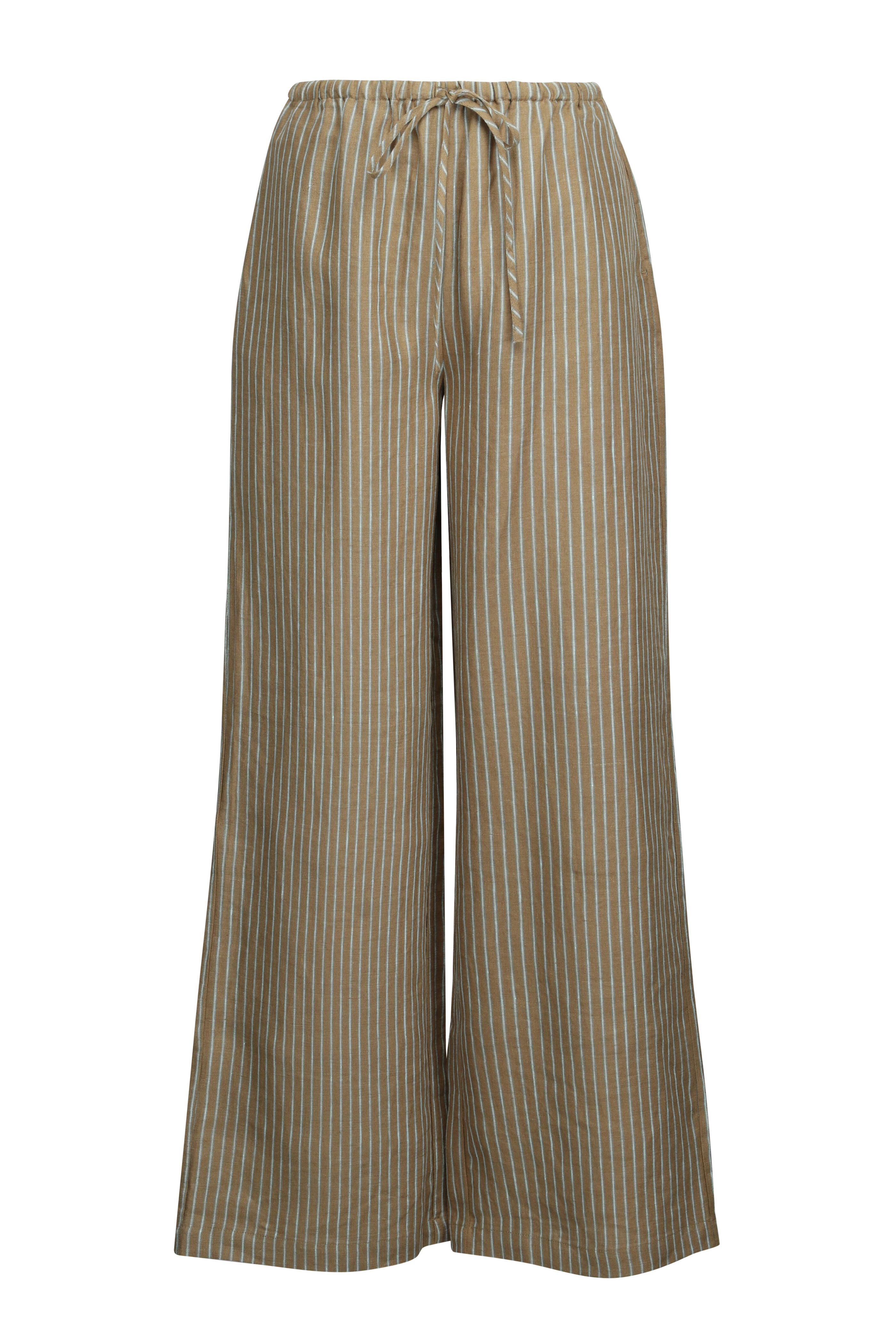 Staud - Mateo Porto Stripe Linen Pant